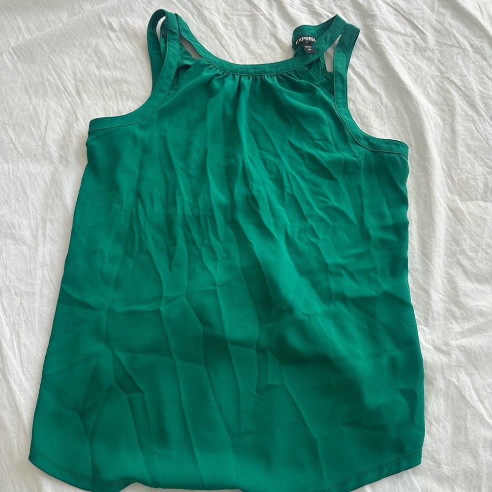 Express Teal Tank Top